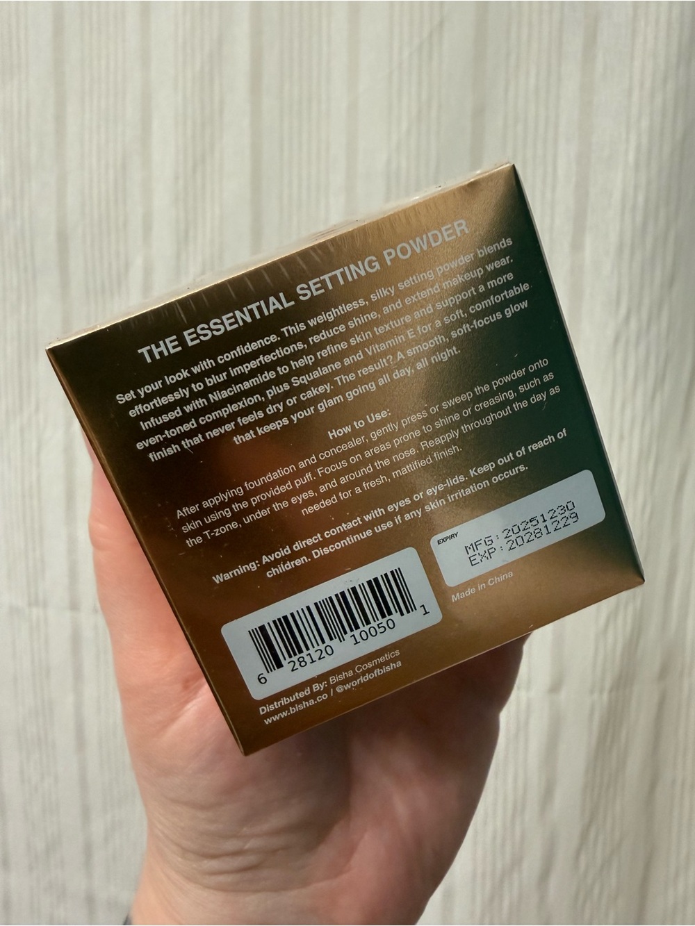 NIB⚡️ BISHA ESSENTIAL SETTING POWDER - TOKYO TRANSLUCENT - Picture 3 of 4